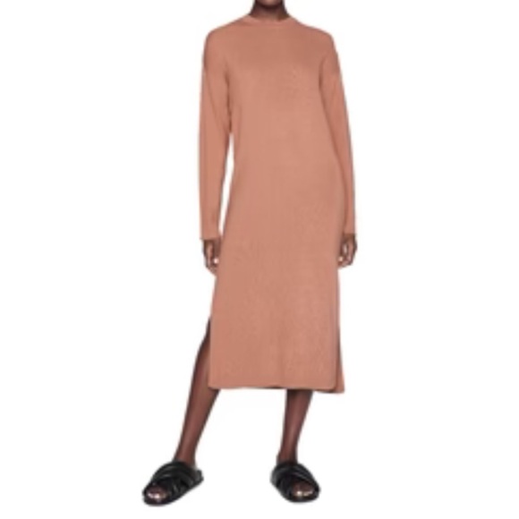 Anine bing NWT Zoey Dress - Brown / Camel , size XS - Picture 12 of 14